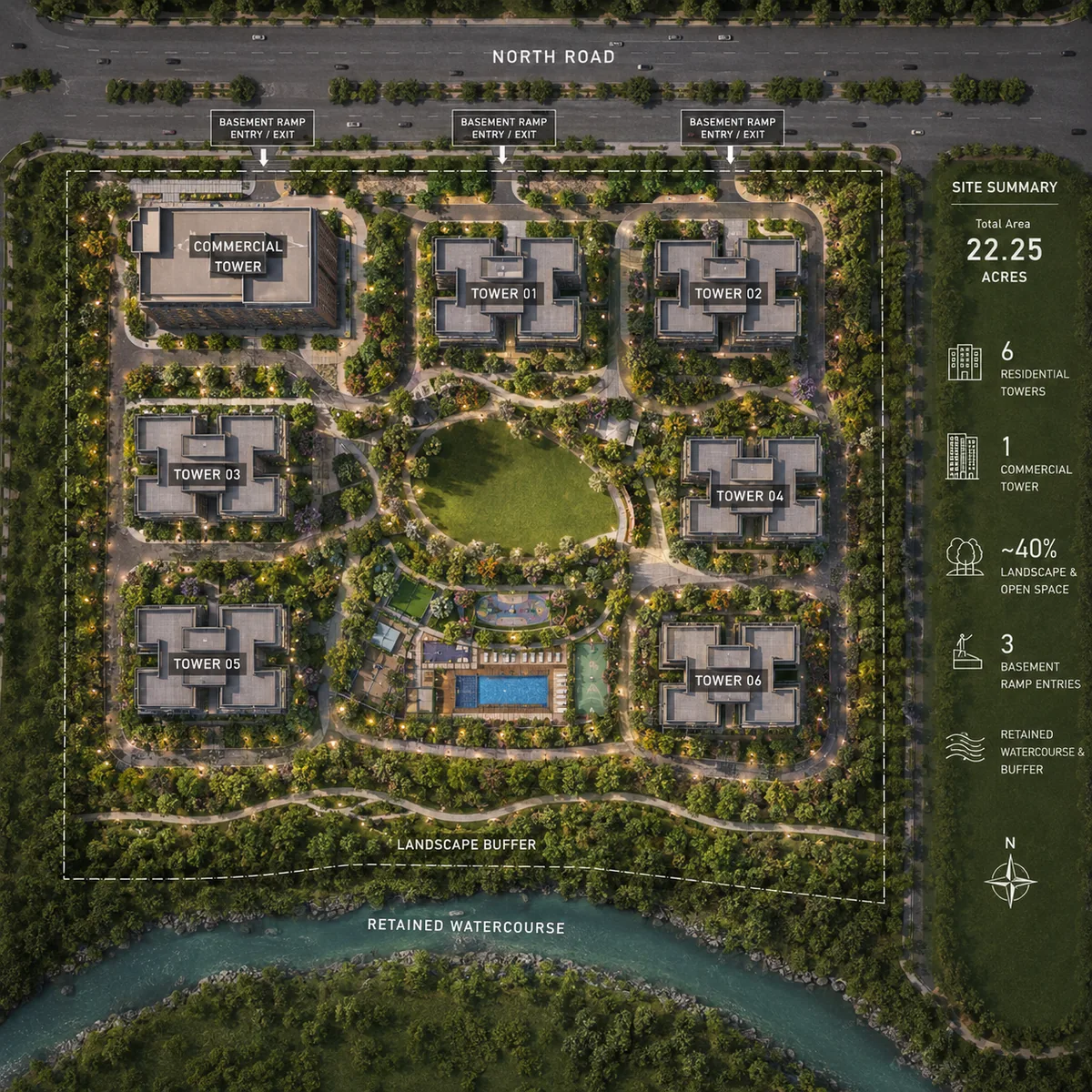 Total Environment Sarjapur master plan
